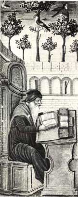 Jud&iacute;o italiano estudiando, c. 1470